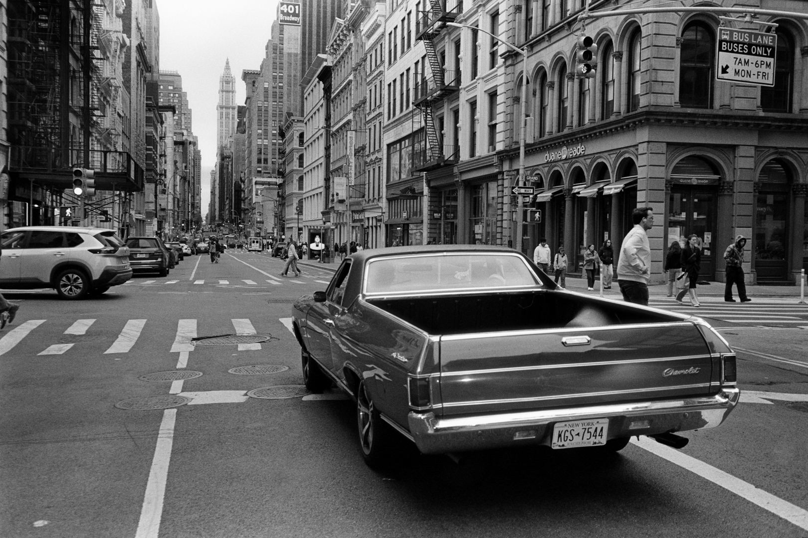 Photographie argentique pellicule New York film
