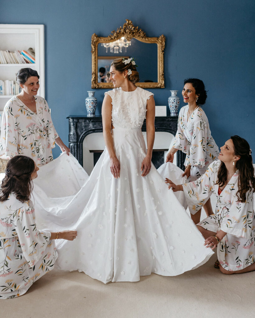 photographie préparatifs mariage normandie